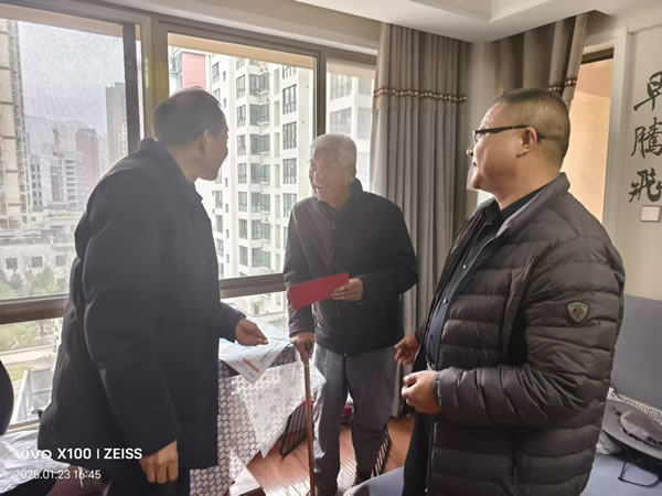 隴運集團公司開展春節走訪慰問活動